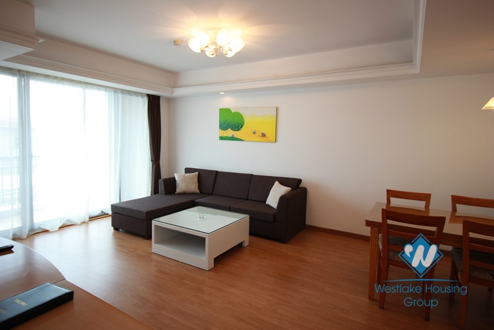 Furnished, gorgeous high-rise apartment for rent in Ba Dinh, Hanoi 